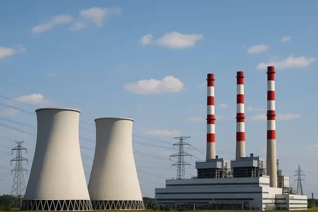 Representative image of power generation facilities, symbolizing Constellation Energy’s expanded portfolio after the Calpine acquisition.