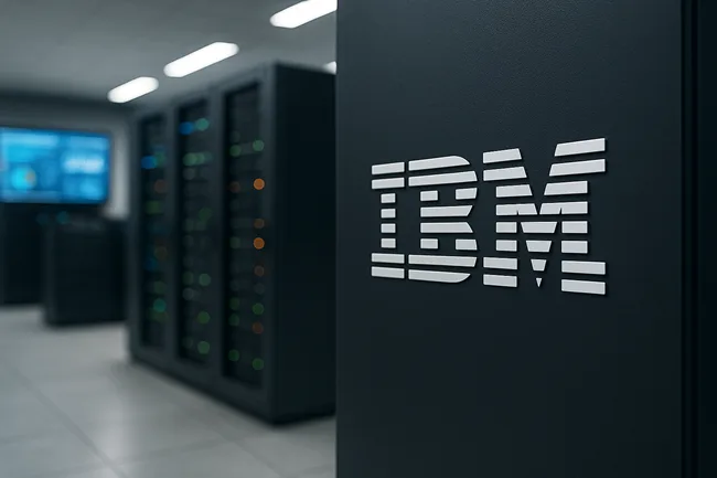 Representative image of IBM’s hybrid cloud and AI-driven infrastructure, reflecting its strong Q2 2025 earnings and growing $7.5 billion generative AI pipeline.