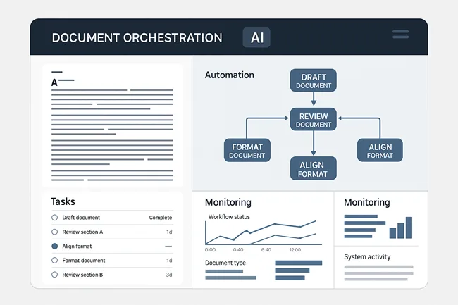 Representative image of Cortex AI platform orchestrating regulated document workflows in life sciences environments