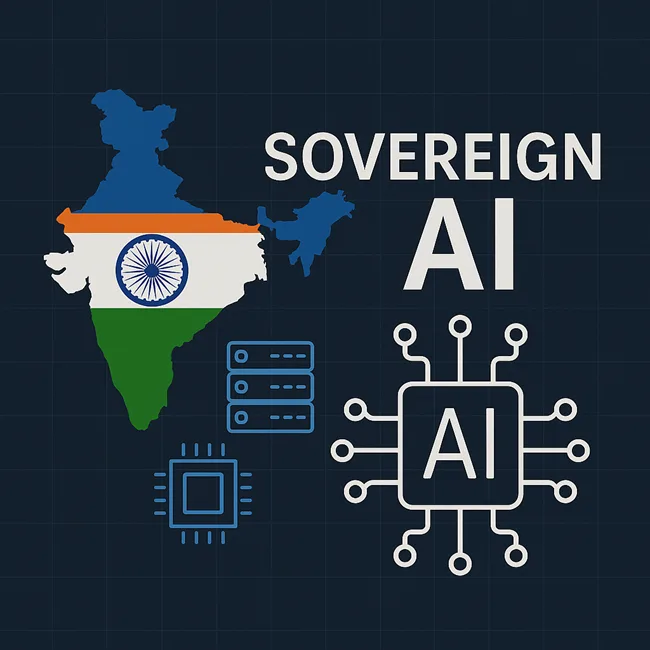 Representative image of India’s sovereign AI strategy as public institutions like NIC and CDAC drive national autonomy in artificial intelligence deployment
