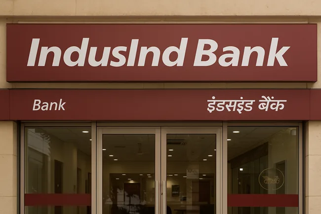 Representative image of an IndusInd Bank branch in India, symbolic of the lender’s retail presence as it prepares for a critical July 23 bond issue to restore investor confidence.