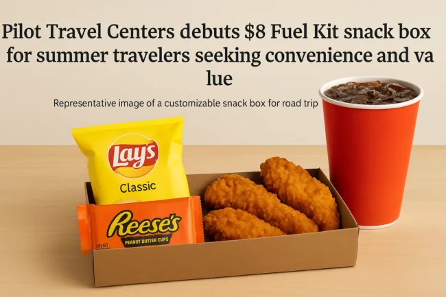 Pilot Travel Centers debuts $8 Fuel Kit snack box for summer travelers seeking convenience and value