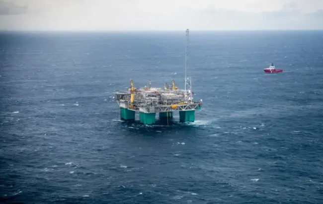 The Gjøa production platform in the North Sea, a key hub for Vår Energi’s planned subsea developments with TechnipFMC.