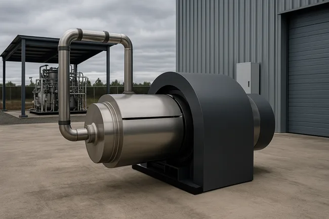 Representative image of modular nuclear deployment at a government-backed facility in North America, illustrating the rise of public-private SMR partnerships.