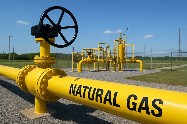Representative image of natural gas distribution infrastructure in the U.S., reflecting assets included in Duke Energy’s planned sale to Spire.