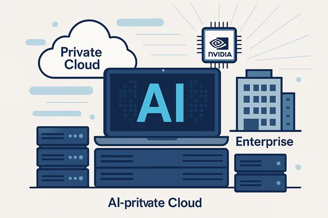 Representative image of enterprise AI private cloud infrastructure.