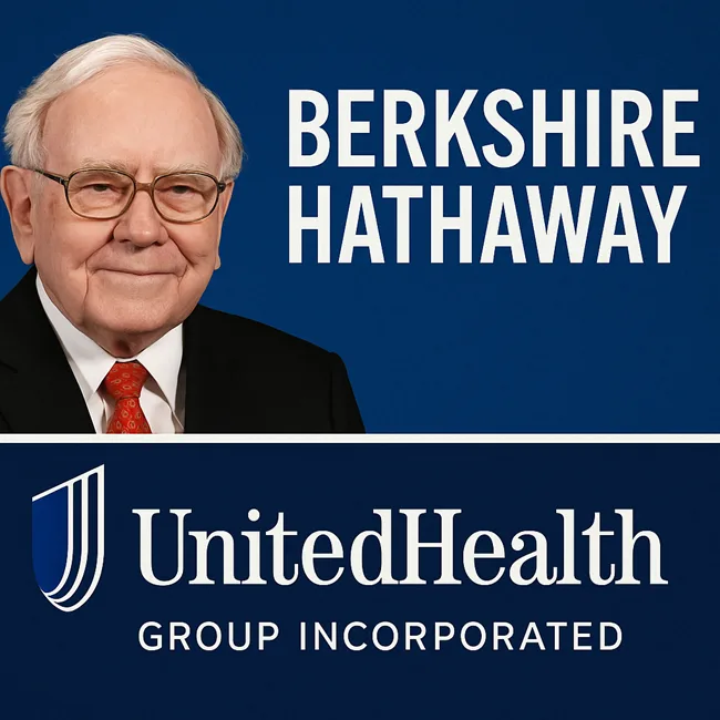 Representative image of Warren Buffett and Berkshire Hathaway’s newly disclosed $1.6 billion stake in UnitedHealth Group, signaling a major healthcare sector move.