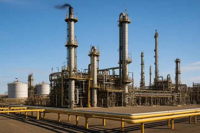 Representative image of Canadian oil sands production facilities, as Cenovus Energy moves to acquire MEG Energy in a CAD 7.9 billion consolidation deal.