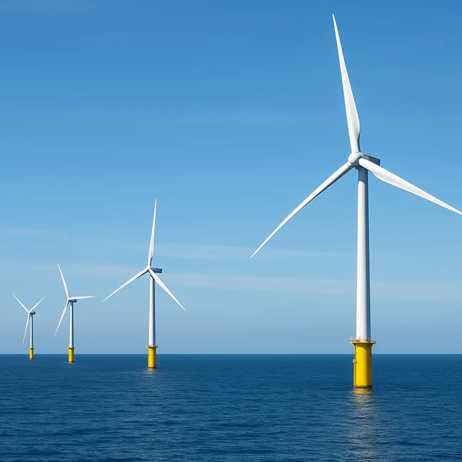 Representative image of offshore wind turbines at Dogger Bank, symbolizing Equinor’s large-scale renewables execution.