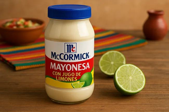 Representative image of McCormick Mayonesa con Jugo de Limones, the flagship condiment driving McCormick’s $750M Grupo Herdez deal in Mexico.