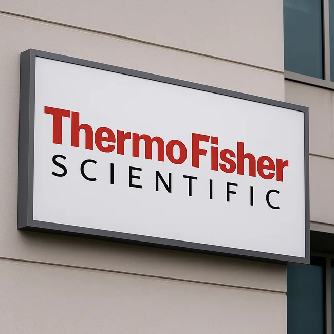 Representative image of Thermo Fisher Scientific headquarters, following FDA approval of the Oncomine Dx Target Test for HER2-mutant NSCLC companion diagnostics.