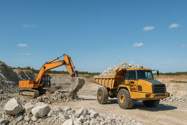 Representative image of lithium mining operations in Australia, reflecting the financing challenges facing small-cap developers like Core Lithium, Liontown Resources, and Sayona Mining as pre-production costs rise.