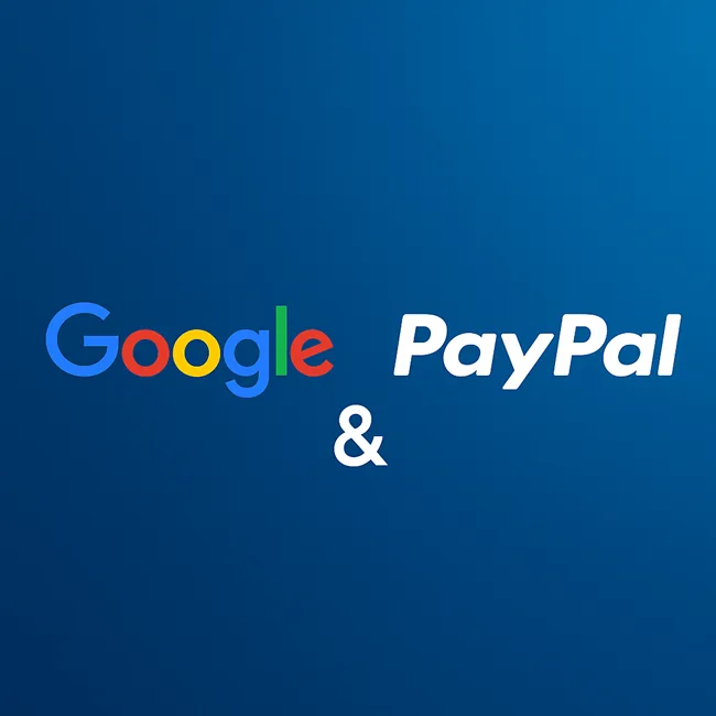 Representative image: Google and PayPal logos shown together, highlighting their new multiyear AI-powered partnership aimed at reshaping digital commerce.
