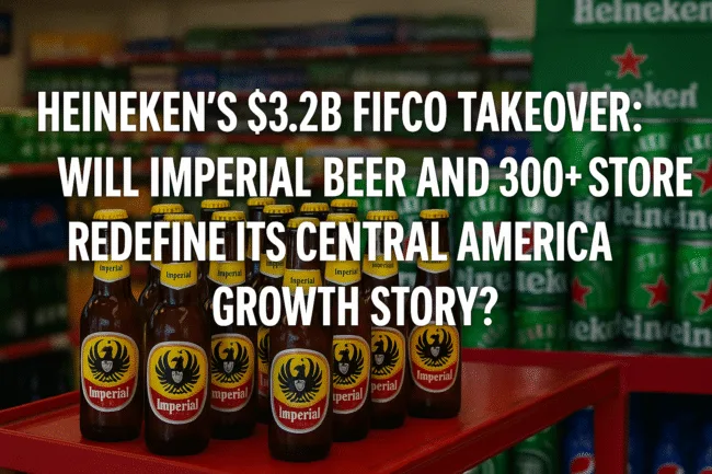 Heineken’s $3.2bn FIFCO takeover Will Imperial beer and 300+ stores redefine its Central America growth story