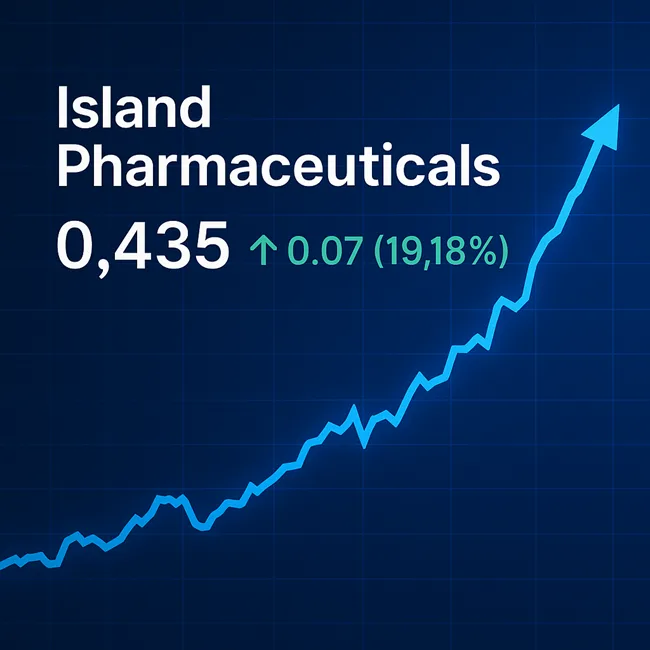 Island Pharmaceuticals’ shares gained as FDA engagement clears the way for Galidesivir’s fast-track approval under the Animal Rule.
