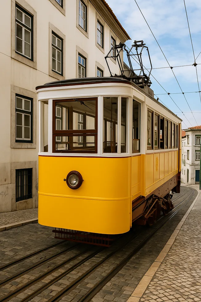 A representative image of the Elevador da Glória funicular in Lisbon, which was involved in a deadly crash in September 2025 due to a snapped cable. The tragedy has prompted renewed scrutiny of inspection practices for heritage transport systems worldwide.