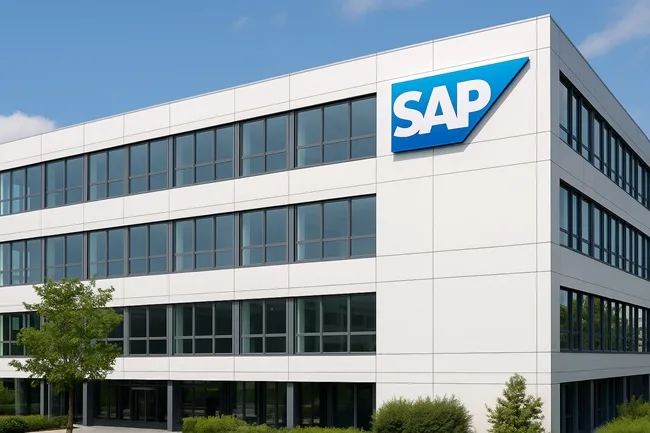 Representative image of SAP headquarters in Walldorf, Germany, as the European Commission investigates ERP maintenance policies