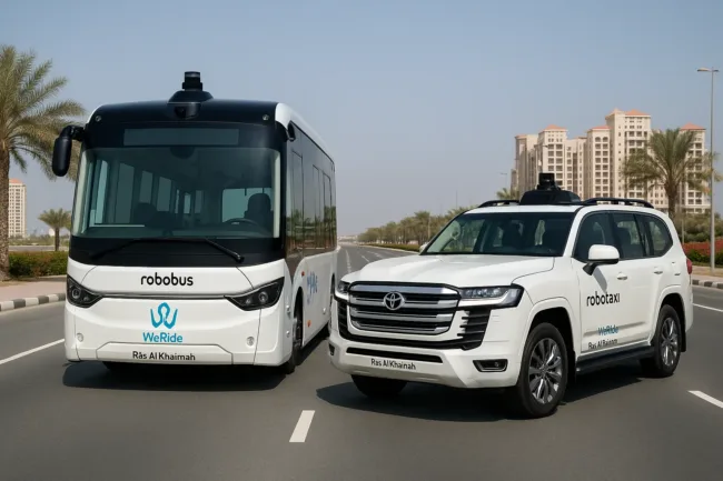 From Al Marjan Island to city center How WeRide is testing the future of mobility in Ras Al Khaimah