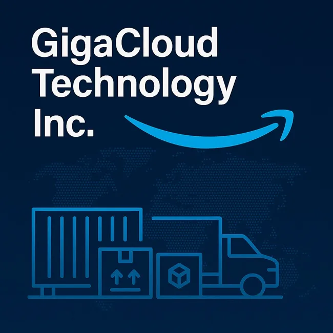 A representative image of GigaCloud Technology Inc.’s global logistics model, highlighting its vision to become the next-generation B2B platform for large-parcel e-commerce and cross-border supply chain integration.