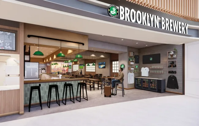Brooklyn Brewery and other iconic New York brands such as P.J. Clarke’s and For Five Coffee set to debut at JFK Terminal 6.