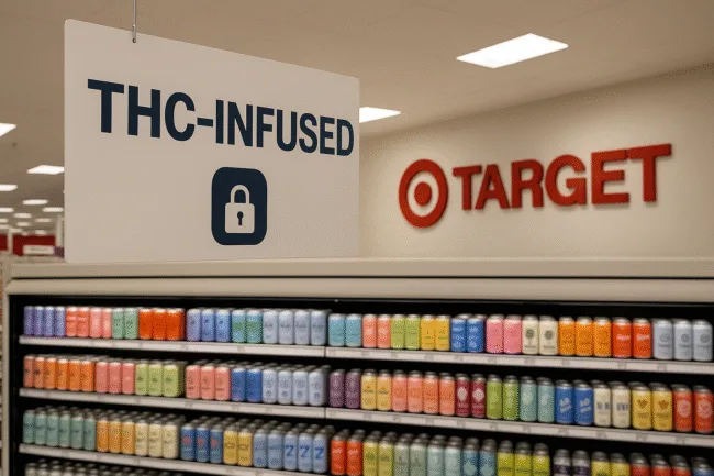 Target quietly launches THC-infused beverage pilot in Minnesota Can big retail handle cannabis next