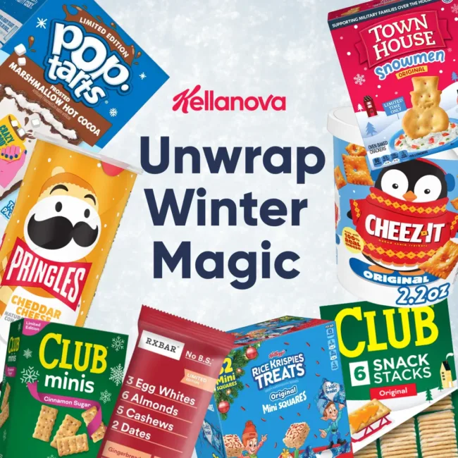 Kellanova unwraps festive snack magic with Pop-Tarts, Pringles, and more this holiday
