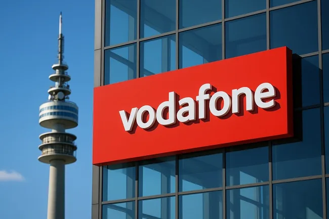 Representative image showing Vodafone Group’s telecom operations in Europe, as the company undertakes a strategic turnaround to revive growth and compete in a consolidating telecom sector.