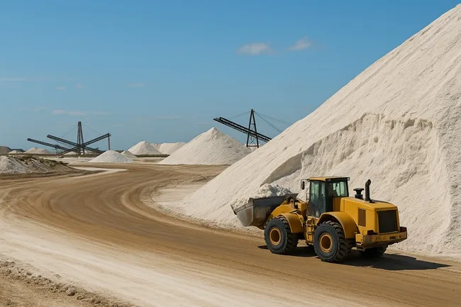 Representative image of potash extraction in Africa, reflecting the strategic importance of projects like Kore Potash’s Kola and Danakali’s Colluli as investors assess the continent’s role in the global fertilizer supply chain.