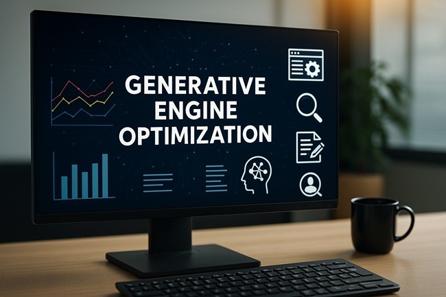 A representative image illustrating the concept of Generative Engine Optimization (GEO), as explored in our feature on how Adobe and Semrush could shape the future of AI-driven content visibility in search.