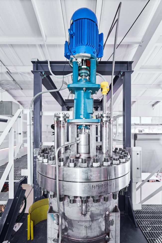 Molten Salt Test Loop at Natura Resources’ MSR-1 demonstration facility, showcasing the advanced reactor hardware set to power the company’s small modular reactor commercialization strategy with NOV.