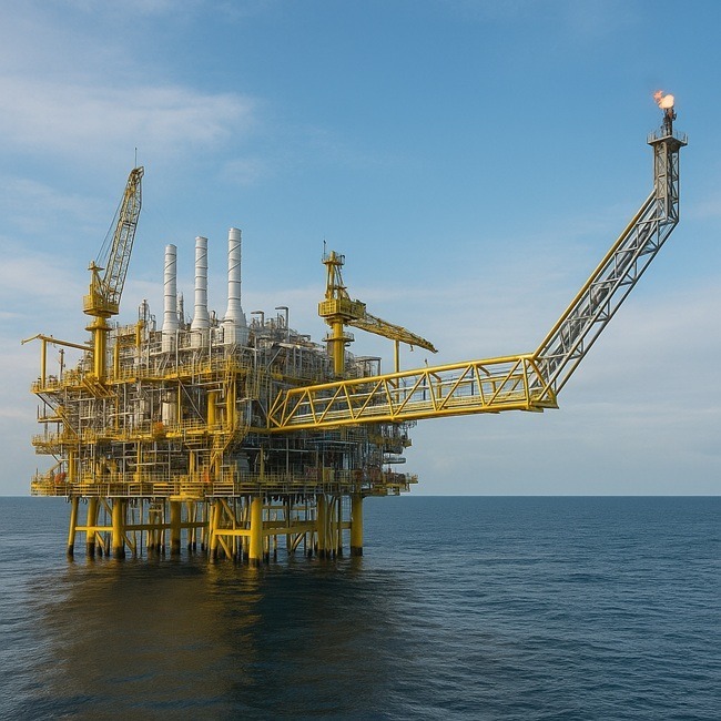 Representative image of Norwegian offshore gas infrastructure, highlighting how Norway is emerging as Europe’s most reliable, low-emission pipeline gas provider.
