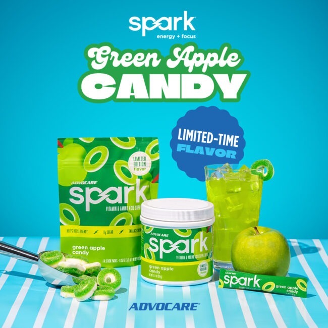 AdvoCare expands Spark lineup with new Green Apple Candy energy formula