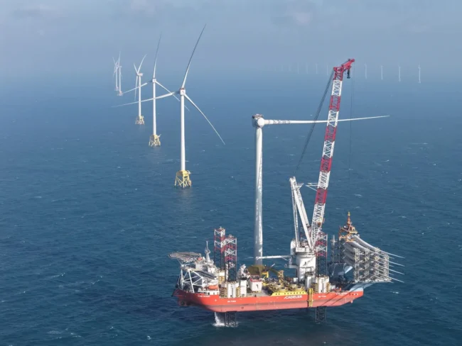 Ørsted completes wind turbine installation at Greater Changhua 2b and 4, marking a milestone for offshore wind in Asia