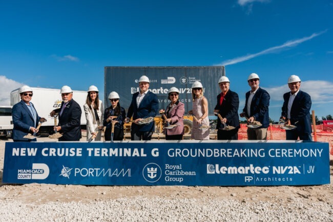 Royal Caribbean starts construction on new LEED-certified Cruise Terminal G in Miami