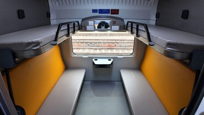 India’s first Vande Bharat Sleeper Train inspected at New Delhi Railway Station