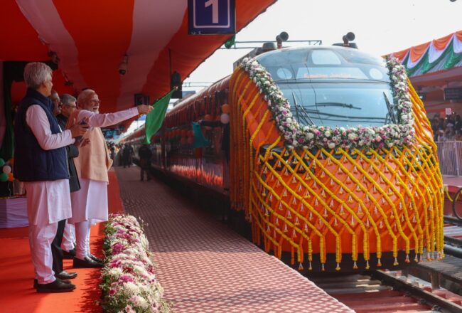 Vande Bharat sleeper train debuts on Howrah–Guwahati route with four new Amrit Bharat Express services