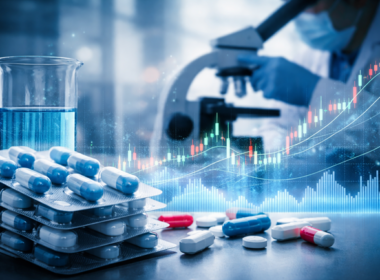 Representative image illustrating pharmaceutical research and market performance, aligning with AstraZeneca PLC’s FY2025 earnings analysis, oncology-led growth, and long-term pipeline strategy.