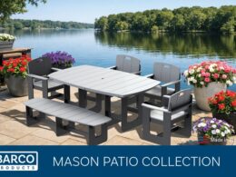 Barco Products expands Mason collection to execute its unified brand strategy in commercial outdoor furnishings