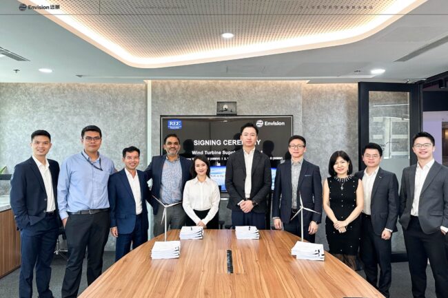 Envision Energy to supply EN-226 turbines to REE Group under new 128MW Vietnam deal