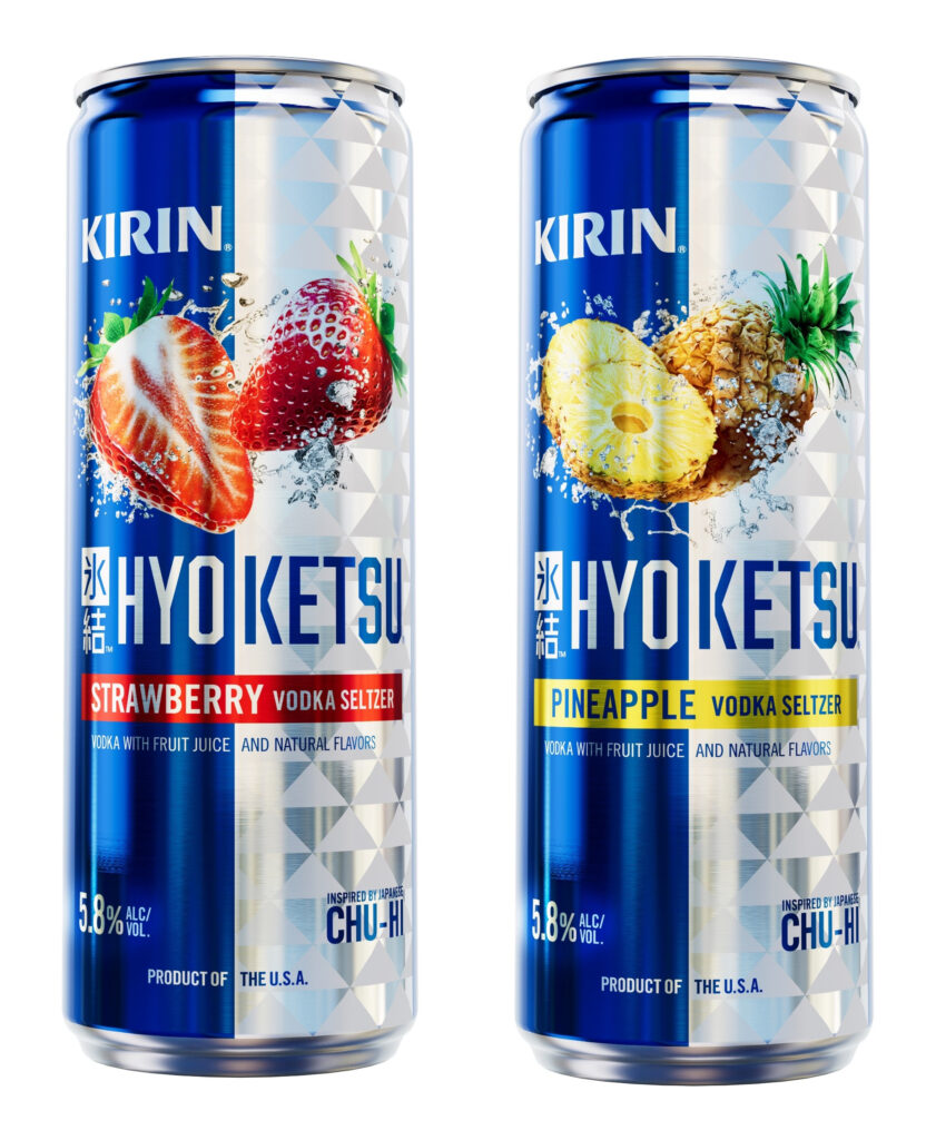 Kirin Brewery launches HYOKETSU Strawberry and Pineapple in the U.S. as RTD competition intensifies