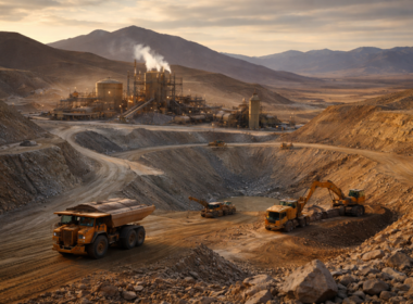 Representative image. A Nevada gold mining operation and processing facility reflecting the capital-intensive development model behind i-80 Gold Corp’s long-cycle strategy as it advances multiple underground and open-pit projects.
