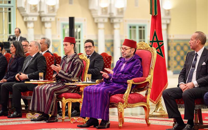 Morocco’s King Mohammed VI, accompanied by Crown Prince Moulay El Hassan, presides over the launch of Safran Group’s aircraft landing gear manufacturing project in Nouaceur, underscoring the country’s growing role in global aerospace supply chains and Airbus A320 production support.