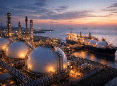 Representative image: A U.S. Gulf Coast LNG export terminal, reflecting the long-term offtake agreements and FID momentum shaping projects such as Commonwealth LNG.