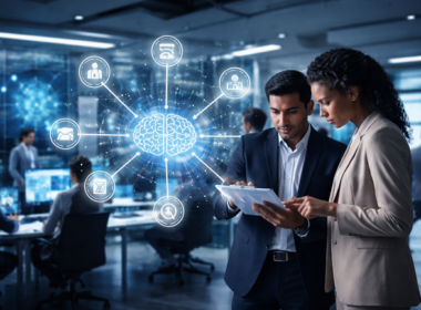 Representative image illustrating how Tata Consultancy Services and ServiceNow are embedding agentic AI into enterprise workflows to move companies beyond pilots toward large-scale, governed automation.