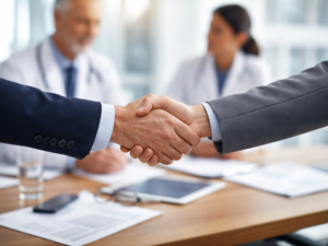 Representative image illustrating a healthcare services acquisition as CenterWell expands its senior-focused, value-based primary care network following Humana Inc.’s acquisition of MaxHealth in Florida.