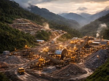 Representative image: A large-scale gold mining operation illustrating the type of high-throughput processing and cash-generating infrastructure underpinning Lundin Gold Inc.’s record 2025 performance at Fruta del Norte.