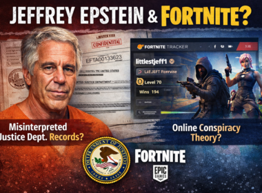 Representative image illustrating online conspiracy claims linking Jeffrey Epstein to Fortnite following the January 2026 United States Justice Department document release, which authorities and Epic Games said contains no verified evidence of post-2019 activity.