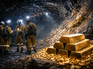 Representative image of an underground gold mining operation, reflecting the cash generation, production growth, and balance sheet strengthening highlighted in Pan African Resources Plc’s interim results for the six months ended December 2025.