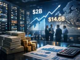 Representative image: Conceptual illustration of AI data center infrastructure and venture capital investment, reflecting the record $2 billion Series C funding round that valued Nscale at $14.6 billion as the UK-based AI infrastructure hyperscaler expands GPU compute and cloud capacity globally.
