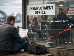 Australia unemployment rate rises to 4.3% in February 2026 as full-time jobs decline, highlighting labour market pressure and hiring slowdown across key sectors (Representative image)